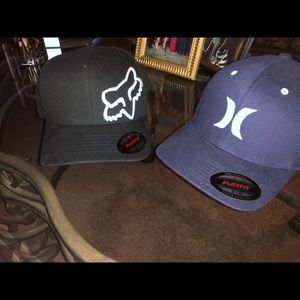 Fox Accessories - Fox and Hurley hat bundle Fox Accessories - Fox and Hurley hat bundle
